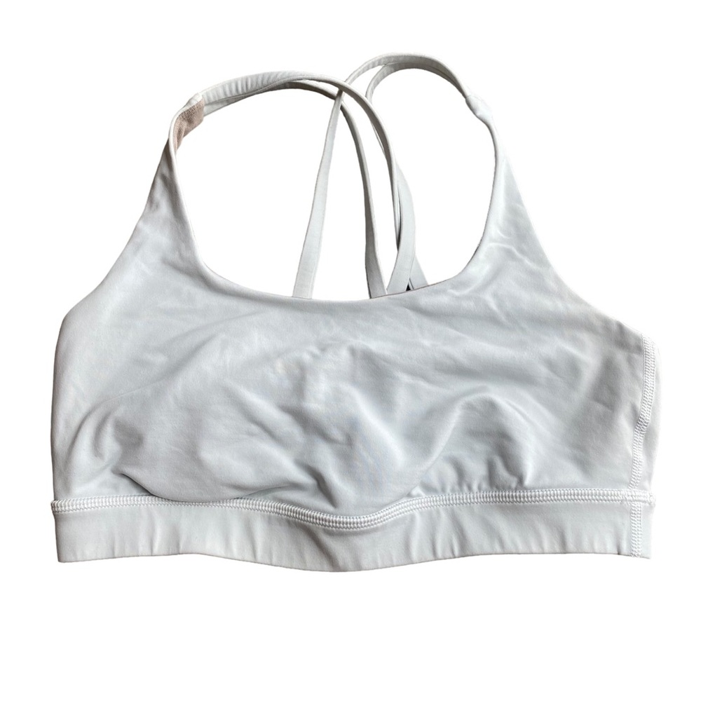 Lululemon Women Size 6 Energy Bra White
